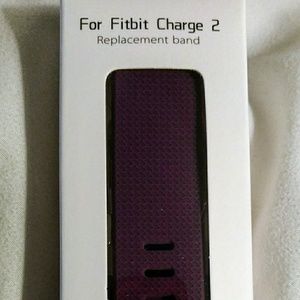 NIB Fitbit Charge 2 Replacement band (Plum/Purple)